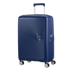 Куфар American Tourister Soundbox 67 см с разширение - тъмносин