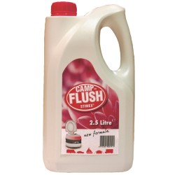 Препарат за химическа тоалетна CAMP FLUSH 2.5 л (за чиста вода)  STIMEX, 2790001