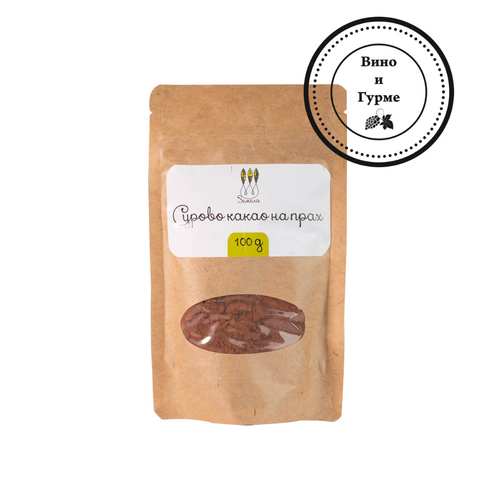 Сурово какао на прах 100 г. 1162