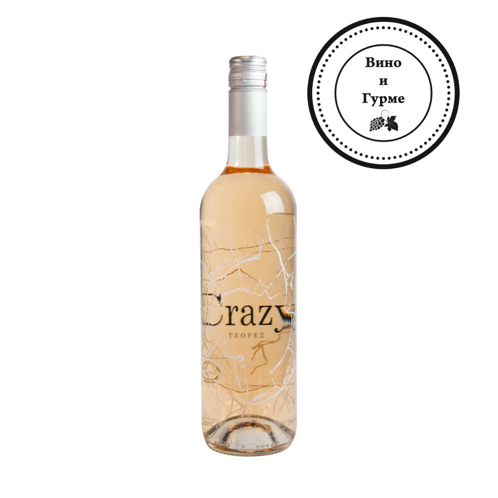 Вино Розе Crazy Tropez 750ml 1882 Вино Розе Crazy Tropez 750ml 1882