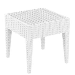 Градинска Маса Маями 45x45x45 – бял