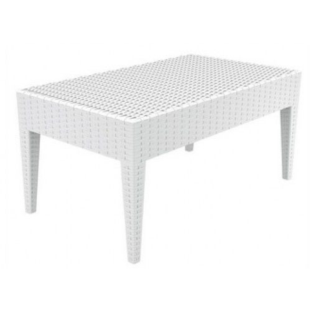 Градинска Маса Маями 92x53x45 – бял Градинска Маса Маями 92x53x45 – бял