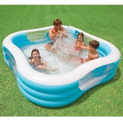 Надуваем басейн Family 229х229x56см 57495NP Intex