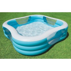Надуваем басейн Family 229х229x56см 57495NP Intex