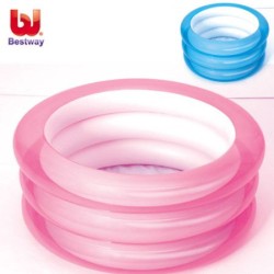 Надуваем басейн Бебе BESTWAY