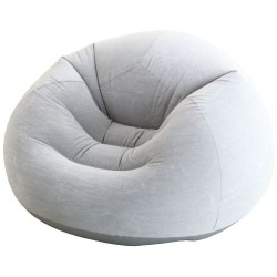 Надуваем ергономичен фотьойл INTEX Beanless Bag