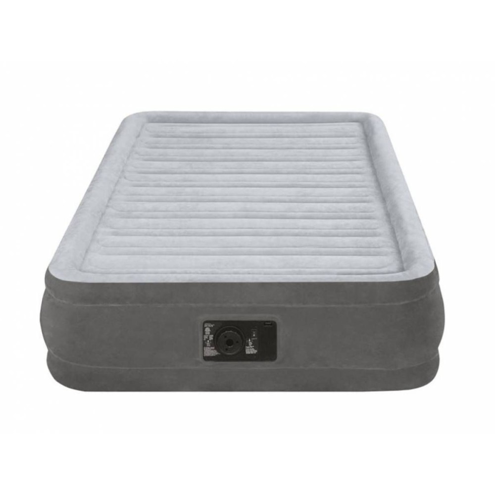 Надуваем матрак с вградена помпа INTEX Twin Comfort Надуваем матрак с вградена помпа INTEX Twin Comfort