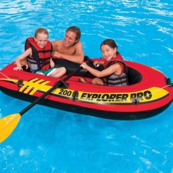 Надуваема лодка Explorer Pro 200 196х102х33см 58357NP Intex