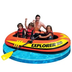 Надуваема лодка Explorer Pro 300 244x117x36см 58358NP Intex