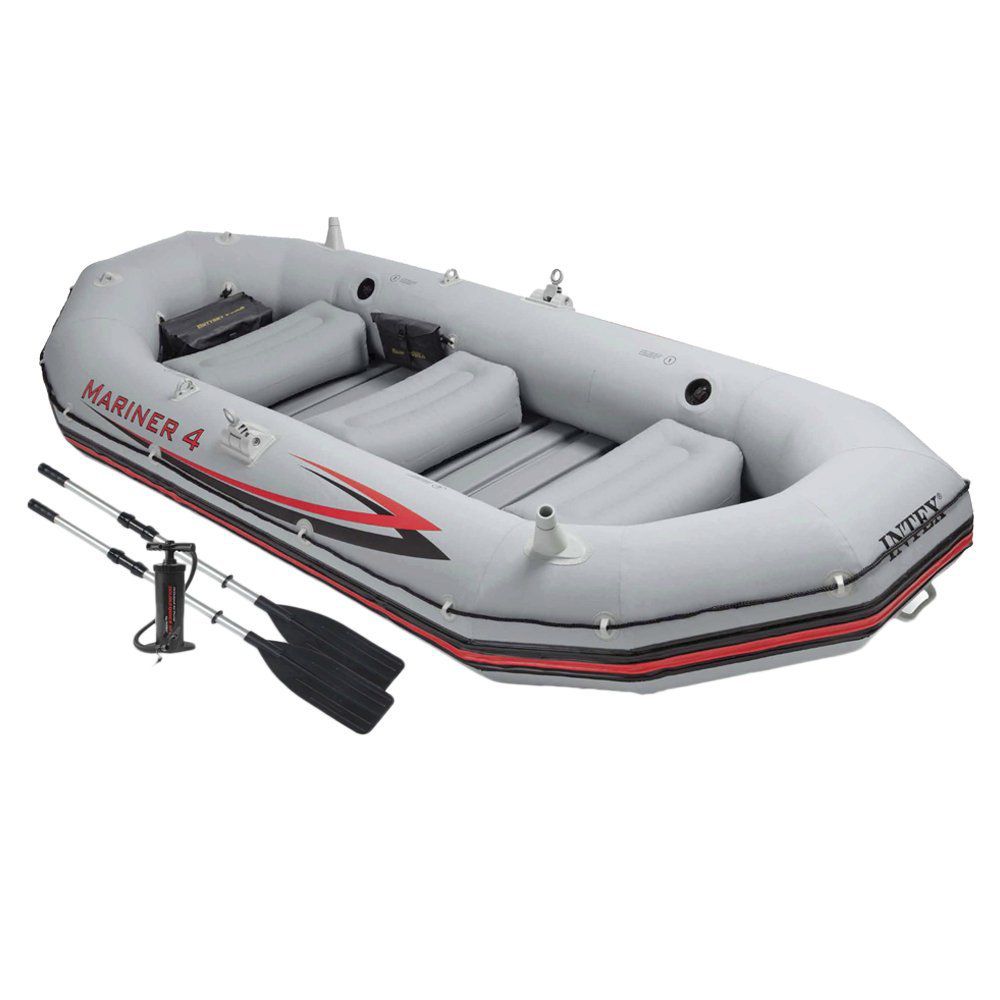 Надуваема лодка Mariner 4 комплект 328x145x48см 68376NP Intex