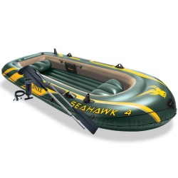 Надуваема лодка Seahawk 4 - 338x127x50 см 68351NP Intex