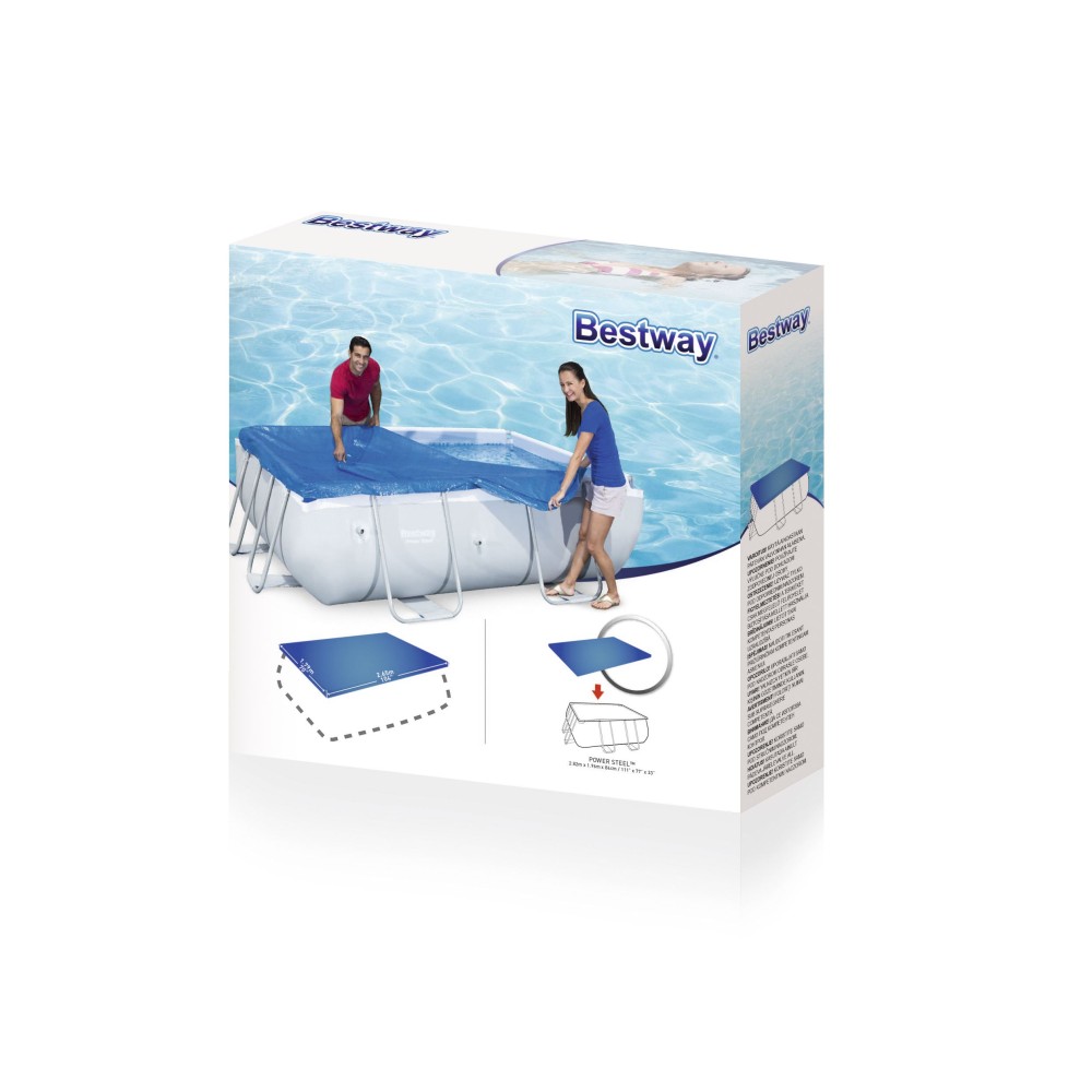 Покривало за сглобяем басейн 282x196см 58442 Bestway
