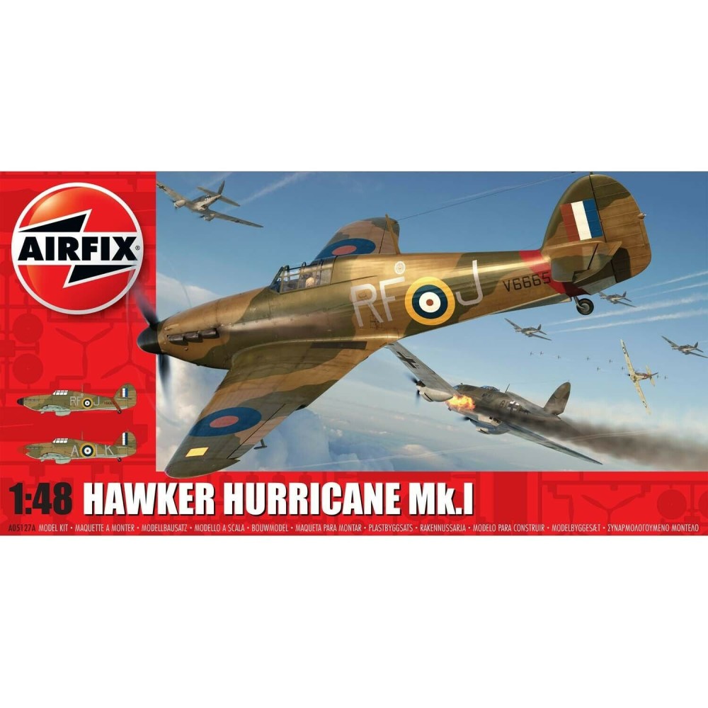 1:48 Британски изтребител Хоукър Ураган Мк I (Hawker Hurricane Mk I) 1:48 Британски изтребител Хоукър Ураган Мк I (Hawker Hurricane Mk I)