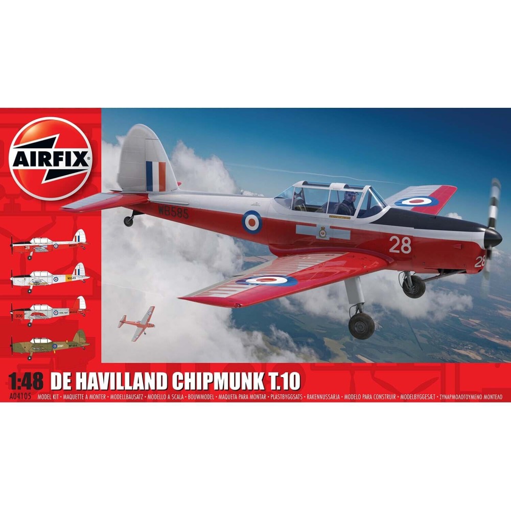 1:48 Учебен самолет Де Хавиланд Чипмънк Т10 (de Havilland Chipmunk T10) 1:48 Учебен самолет Де Хавиланд Чипмънк Т10 (de Havilland Chipmunk T10)