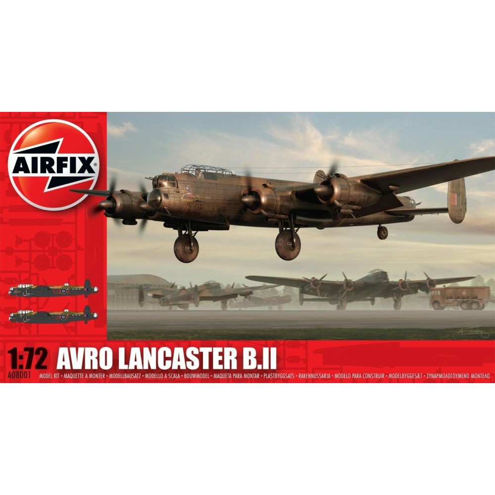 1:72 Британски бомбардировач Авро Ланкастър БII (Avro Lancaster BII) 1:72 Британски бомбардировач Авро Ланкастър БII (Avro Lancaster BII)