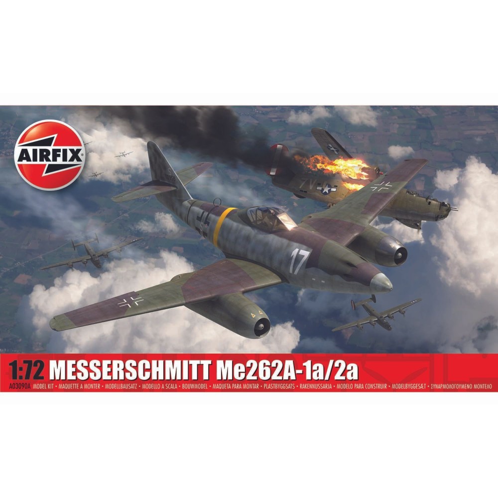 1:72 Германски бомбардировач Месершмит Ме262А-1а/2а (Messerschmitt Me262A-1a/2a) 1:72 Германски бомбардировач Месершмит Ме262А-1а/2а (Messerschmitt Me262A-1a/2a)