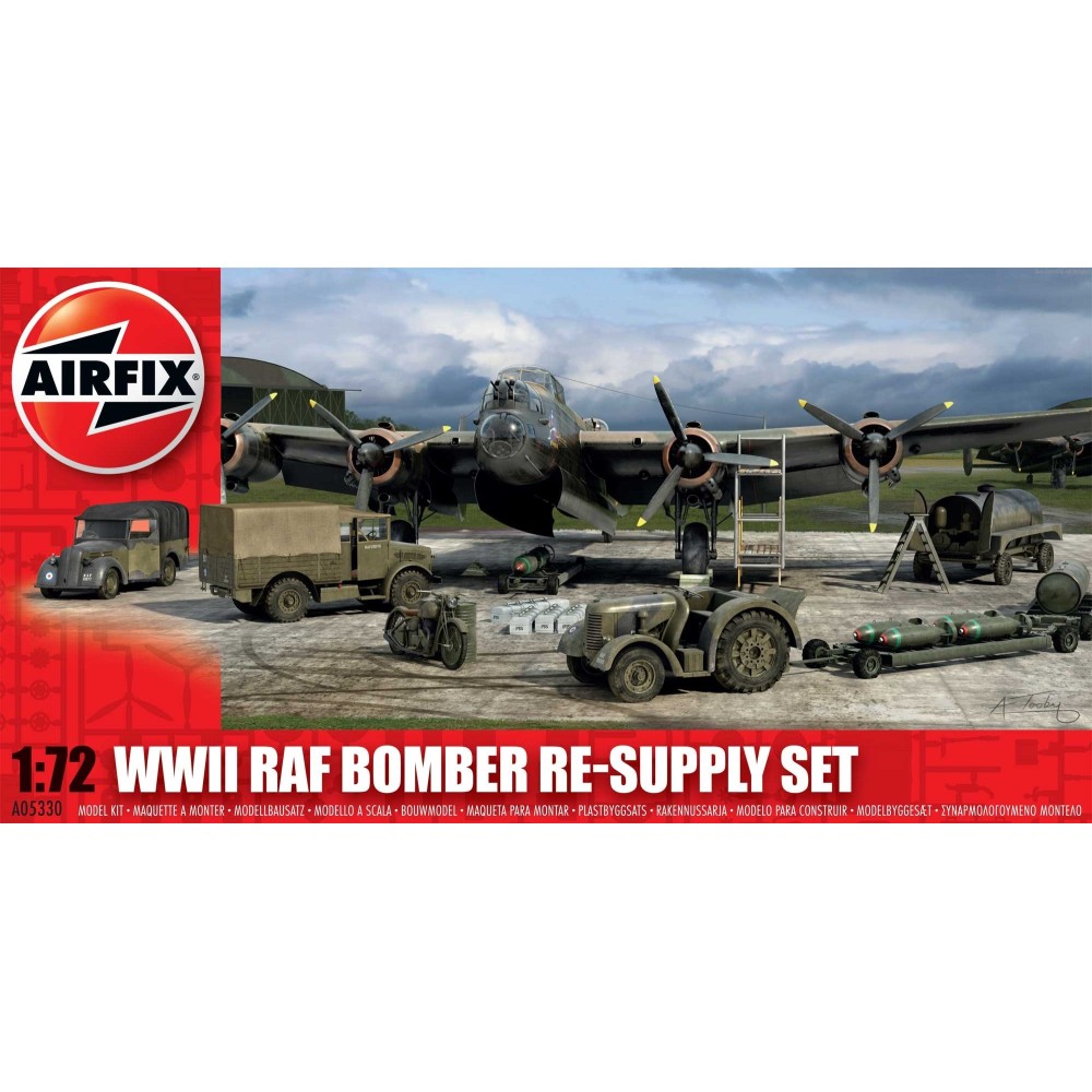 1:72 Комплект за зареждане на бомбардировач (Bomber Re-supply Set) 1:72 Комплект за зареждане на бомбардировач (Bomber Re-supply Set)