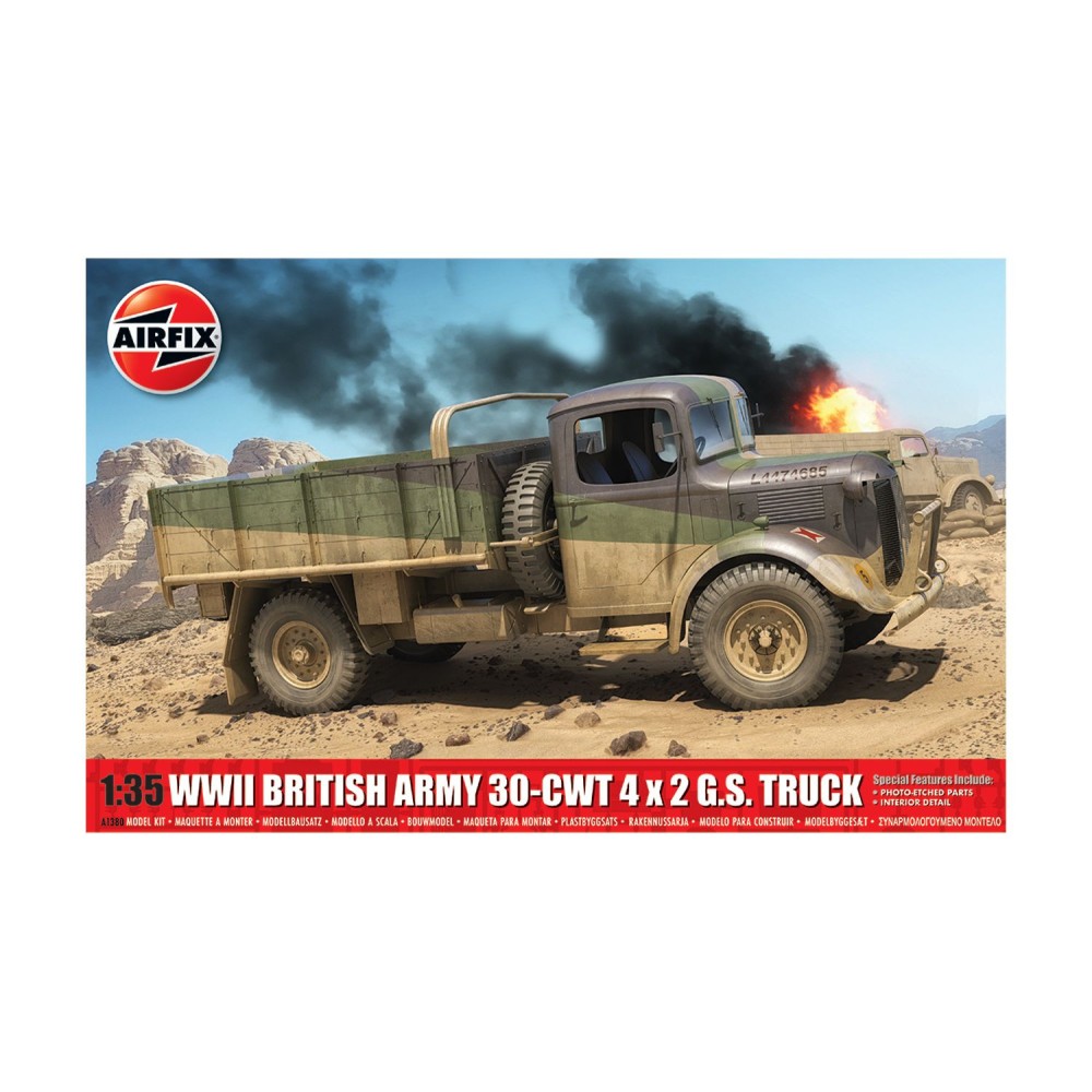 1:35 WWII British Army 30-cwt 4x2 GS Truck 1:35 WWII British Army 30-cwt 4x2 GS Truck