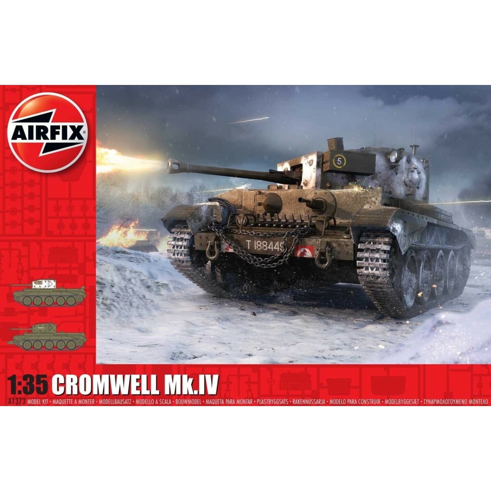 1:35 Британски танк Крузър Мк VII А27М Кромуел Мк IV (Cruiser Mk VIII A27M Cromwell Mk IV)