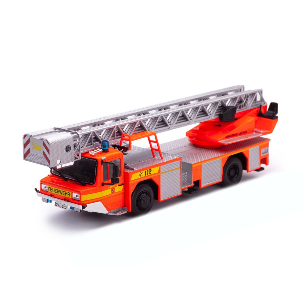 Iveco Magirus DLK 23/12, 2003, red-orange Iveco Magirus DLK 23/12, 2003, red-orange