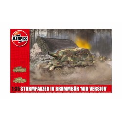 1:35 Немско бронирано оръдие Щурмпанзер IV Брумбар (Sturmpanzer IV Brummbar Mid Version)