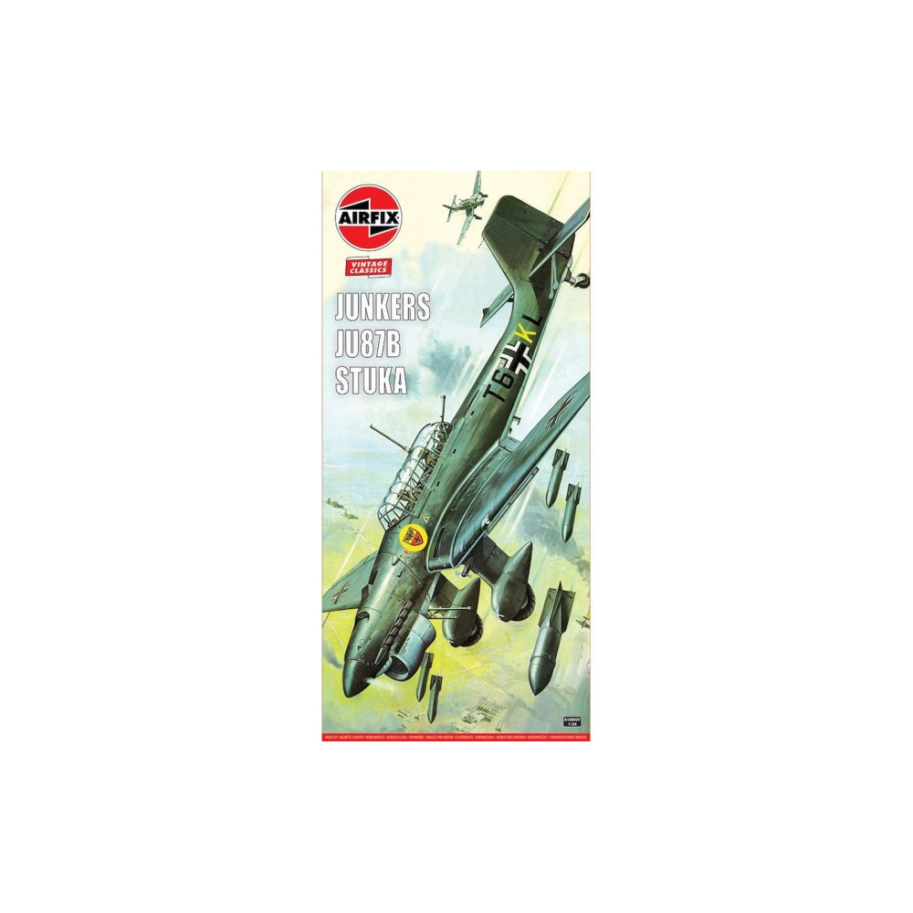 1:24 Германски бомбардировач Юнкерс Ju87B Щука (Junkers Ju87B Stuka)