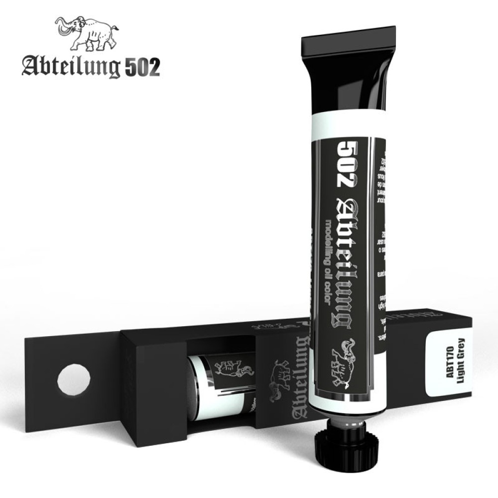 ABT170 Light Grey 20 ml - Abteilung 502 Oil paint