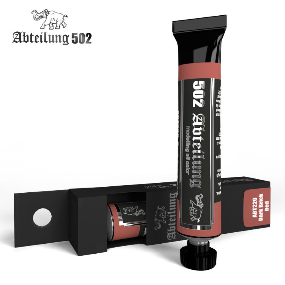ABT220 Dark Brick Red 20 ml - Abteilung 502 Oil paint