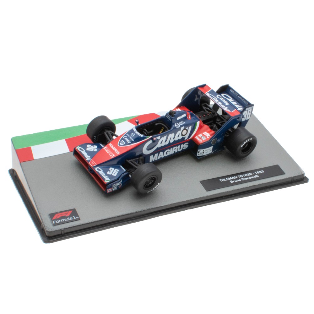 TOLEMAN TG183B - Bruno Giacomelli - 1983 TOLEMAN TG183B - Bruno Giacomelli - 1983
