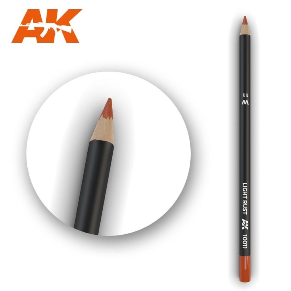 AK10011 Watercolor Pencil Light Rust - Воден молив за моделизъм (1 брой)