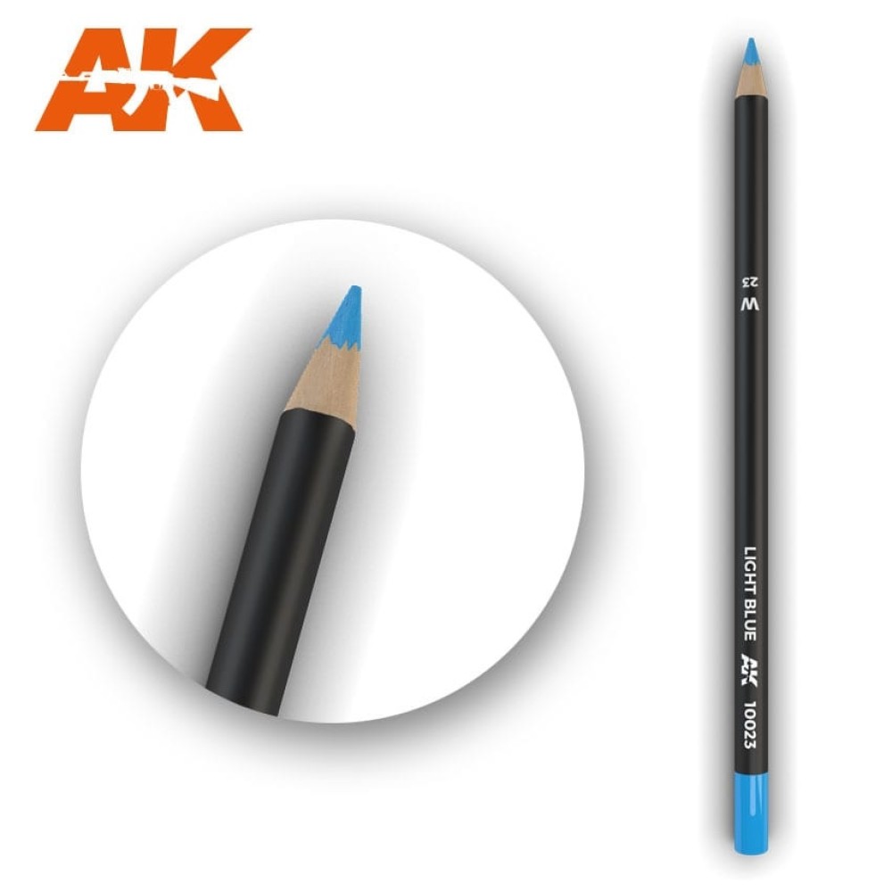 AK10023 Watercolor Pencil Light Blue - Воден молив за моделизъм (1 брой)
