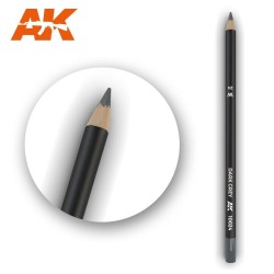 AK10024 Watercolor Pencil Dark Grey - Воден молив за моделизъм (1 брой)