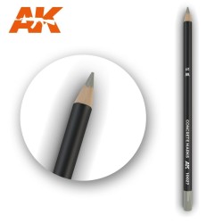 AK10027 Watercolor Pencil Concrete Marks - Воден молив за моделизъм (1 брой)