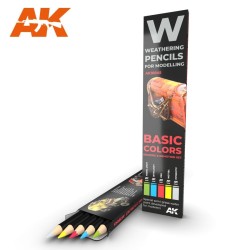 AK10045 WATERCOLOR PENCIL SET BASICS - Комплект състаряващи моливи (5 броя)