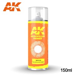 AK1018 Microfiller Primer - Спрей грунд 150 ml (включва 2 дюзи)