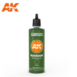 AK11246 Грунд руско зелено Russian Primer (100 ml) - Акрилни бои от ново поколение
