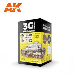 AK11645 GERMAN STANDARD 37-44 COMBO - (3 x 17 ml) - Акрилни бои от ново поколение