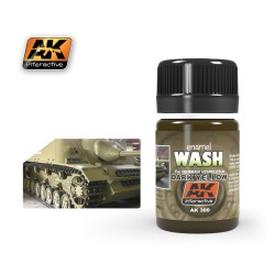 AK300 WASH FOR DARK YELLOW VEHICLES - Смивка за немски танкове и бронетехника (35 ml)