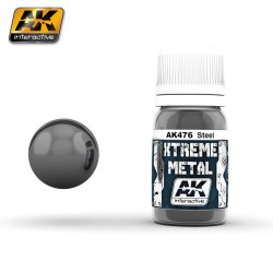 AK476 XTREME METAL STEEL  (30 ml) - Металайзер Xtreme