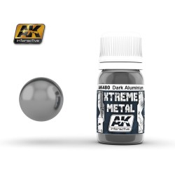 AK480 XTREME METAL DARK ALUMINIUM  (30 ml) - Металайзер Xtreme