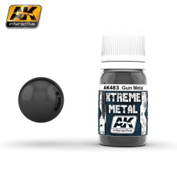 AK483 XTREME METAL GUN METAL  (30 ml) - Металайзер Xtreme