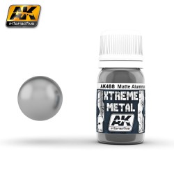 AK488 XTERME METAL MATTE ALUMINIUM  (30 ml) - Металайзер Xtreme