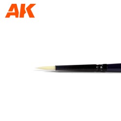 AK572 Синтетична кръгла четка - 2