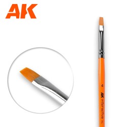 AK610 Плоска четка 4 - синтетична
