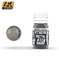 AK669 XTREME METAL TITANIUM  (30 ml) - Металайзер Xtreme