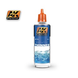 AK712 ACRYLIC THINNER 60 ml - Акрилни помощни продукти (60 ml)