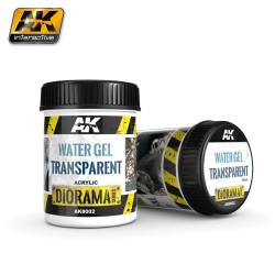 AK8002 Воден ефект: Прозрачна вода (WATER GEL TRANSPARENT) - (250 ml, акрил) - Текстуриращ продукт