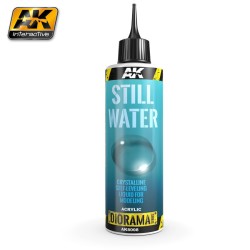 AK8008 Воден ефект: Спокойна вода (Still Water)  - (250 ml, акрил) - Текстуриращ продукт
