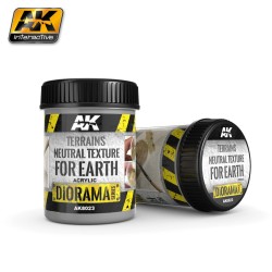 AK8023 Неутрална текстура за терен (TERRAINS NEUTRAL TEXTURE) - (250 ml, акрил) - Текстуриращ продукт