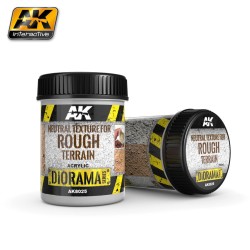 AK8025 Неутрална текстура за груб и каменист терен (NEUTRAL TEXTURE FOR ROUGH TERRAINS) - (250 ml, основен продукт, акрил) - Текстуриращ продукт
